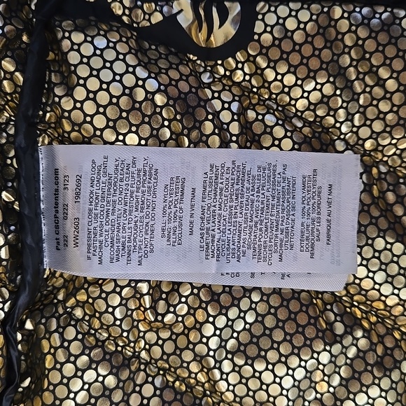 Columbia Black/Gold Omni Heat Vest, Womems 2X - Picture 9 of 11